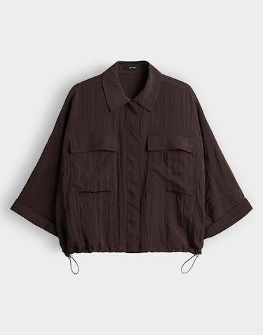 Opus - Crashbluse mit Utility Details - Fropa
