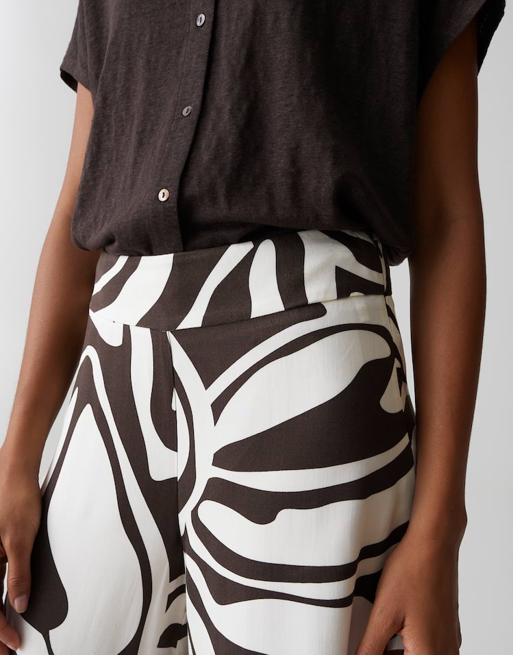 Opus - Bedruckte Culotte - Misha Lush