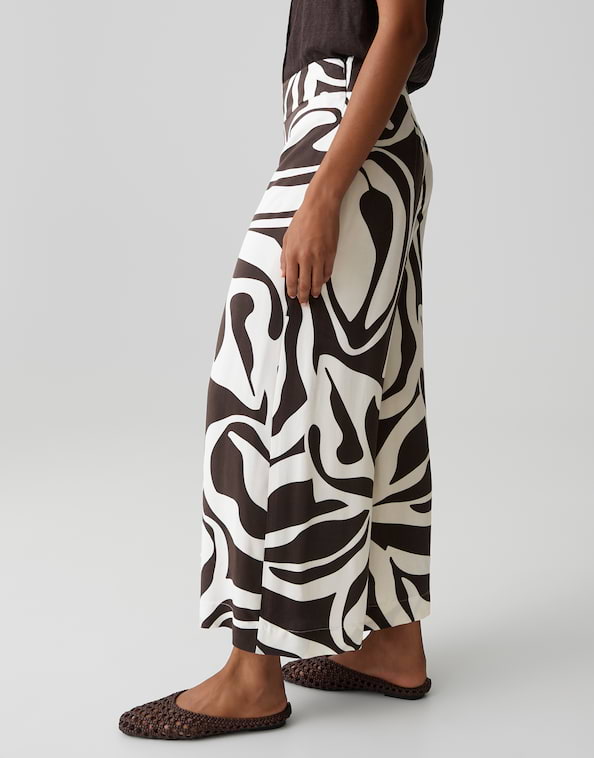 Opus - Bedruckte Culotte - Misha Lush