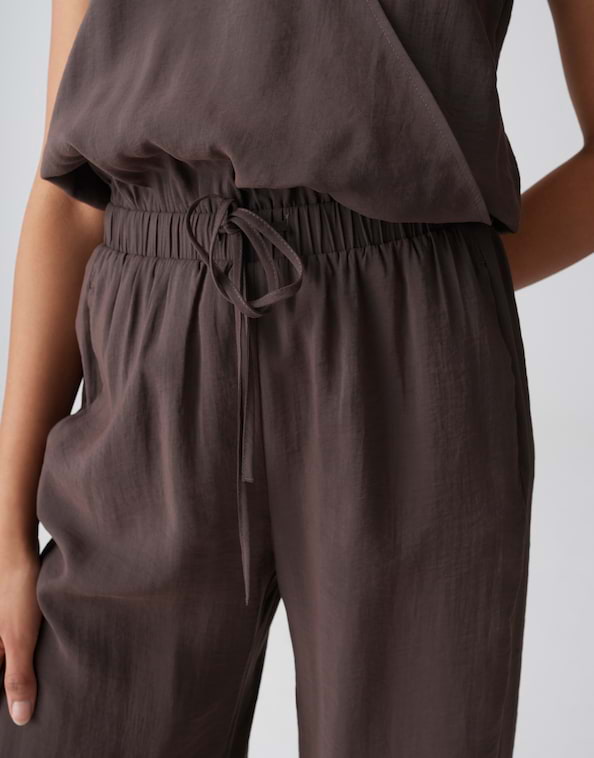 Opus - Jumpsuit aus weich fließendem Cotton Modal Mix - Mellao