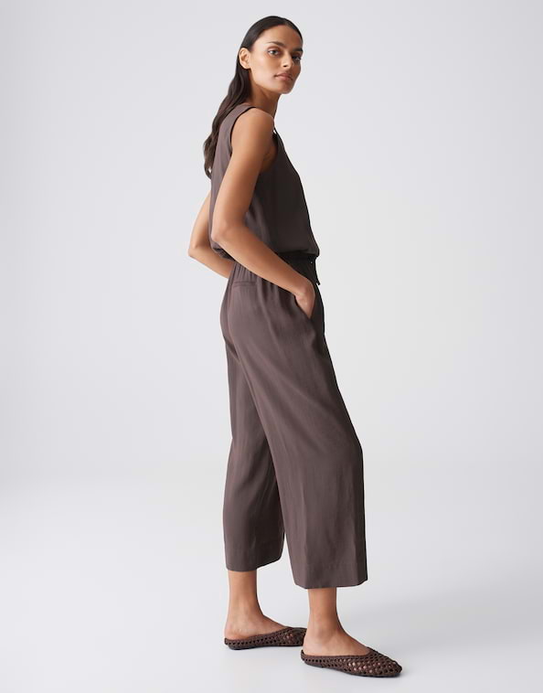 Opus - Jumpsuit aus weich fließendem Cotton Modal Mix - Mellao
