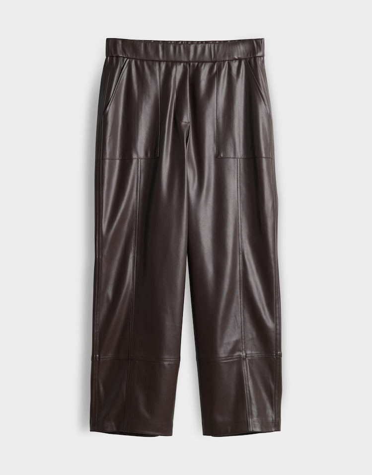 Opus - Culotte in Lederoptik - Metta Cargo