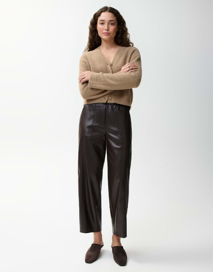 Opus - Culotte in Lederoptik - Metta Cargo