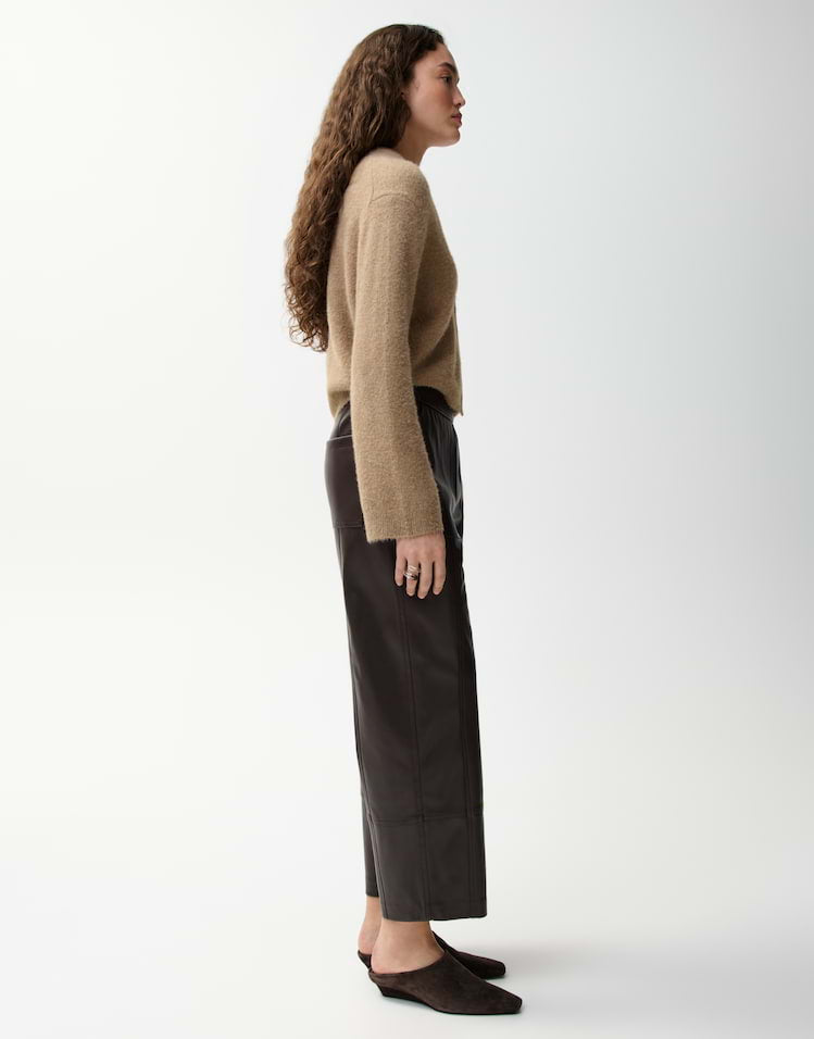 Opus - Culotte in Lederoptik - Metta Cargo