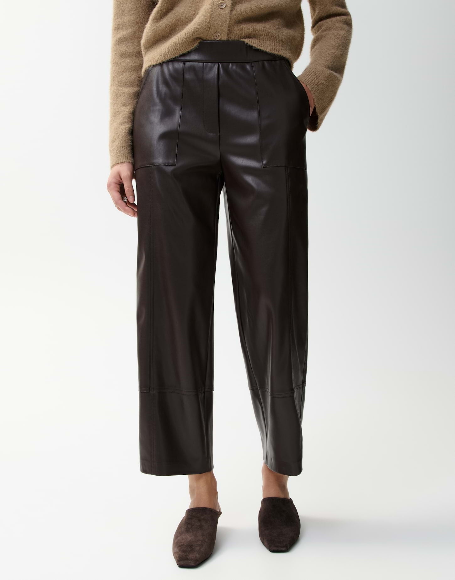Opus - Culotte in Lederoptik - Metta Cargo