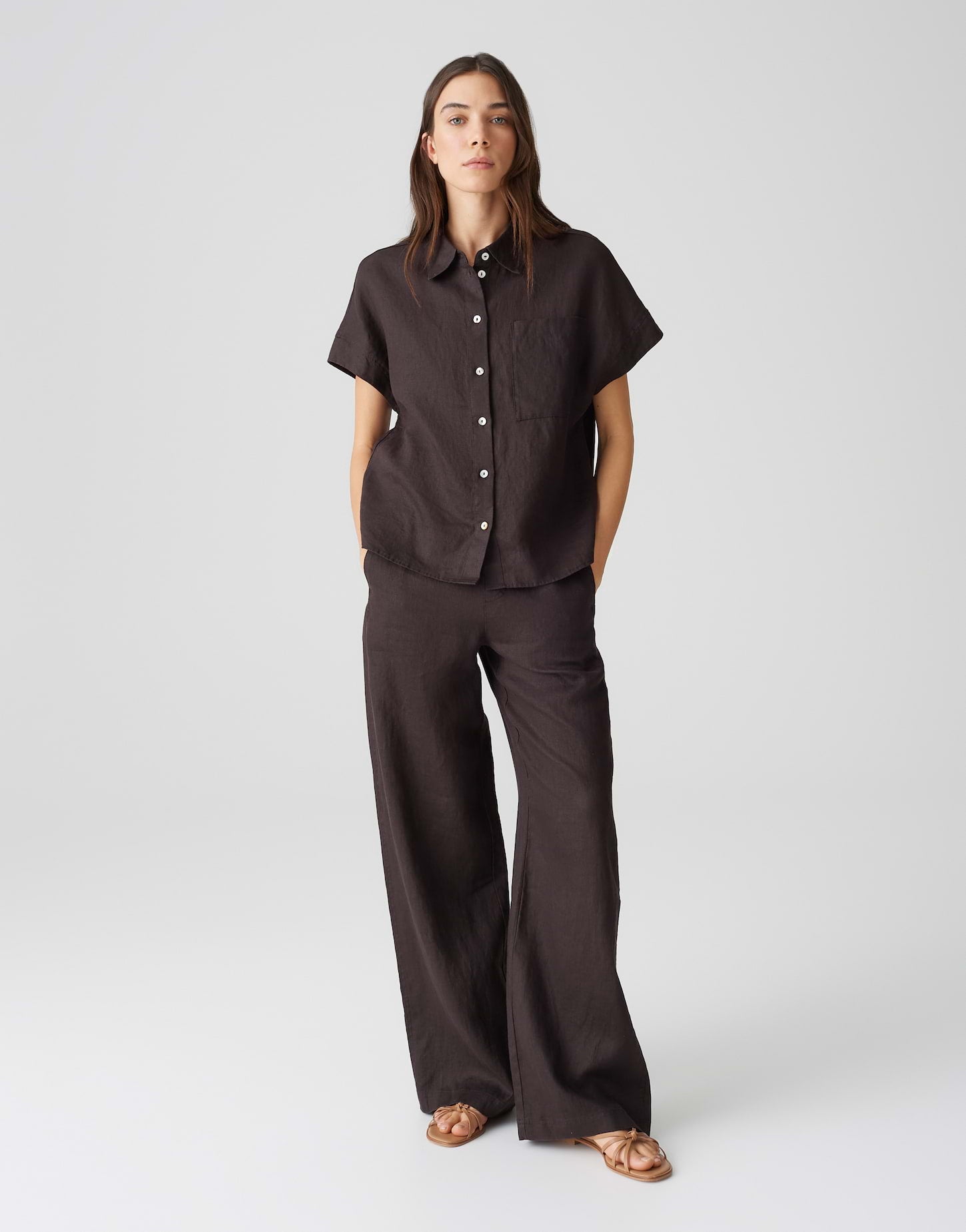 Opus - Hemdbluse aus Leinen - Felisa