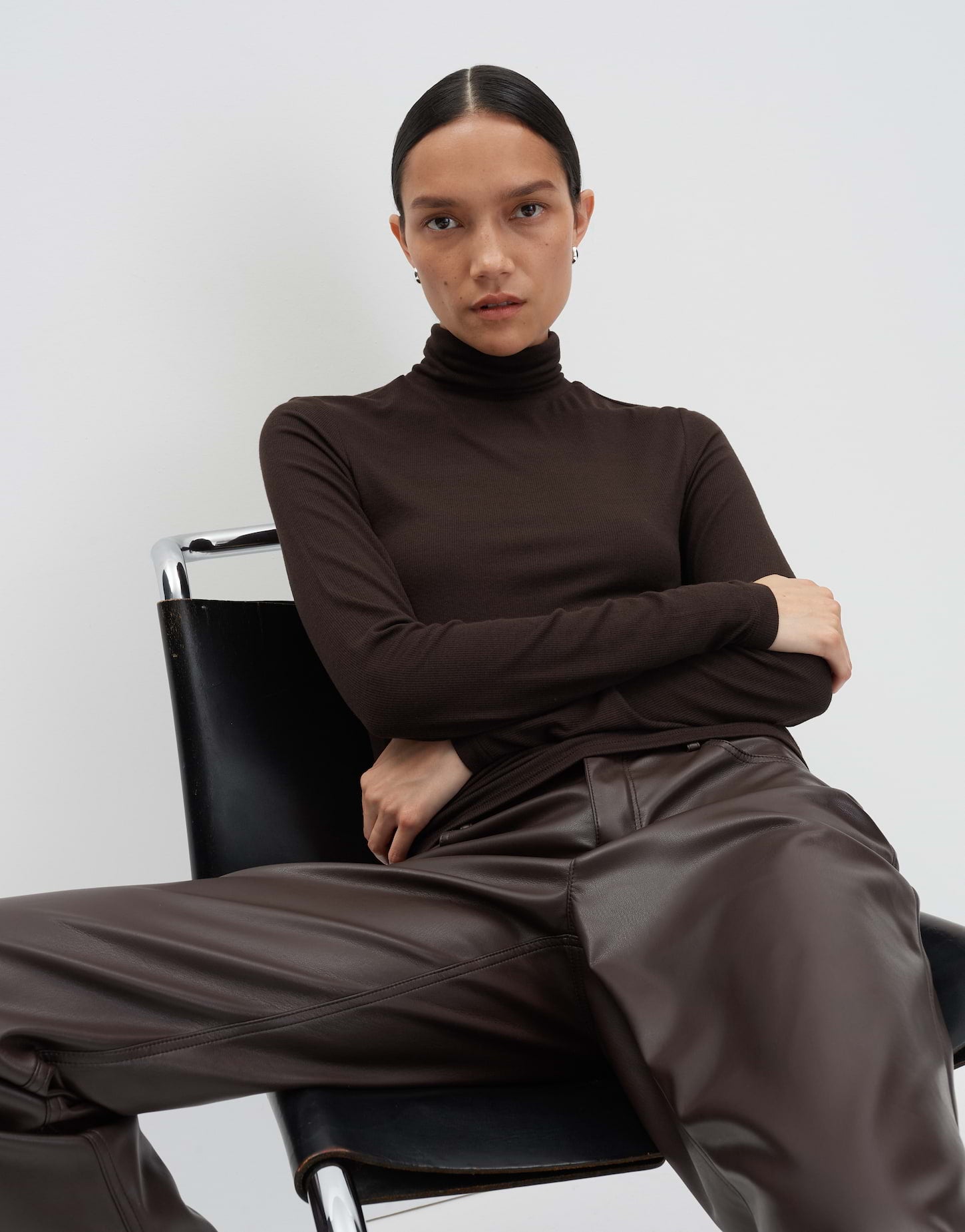 Someday - Langarmshirt mit feiner Rippstruktur - Kavery