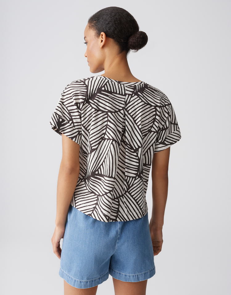Opus - Printshirt aus BCI Cotton - Soprinti