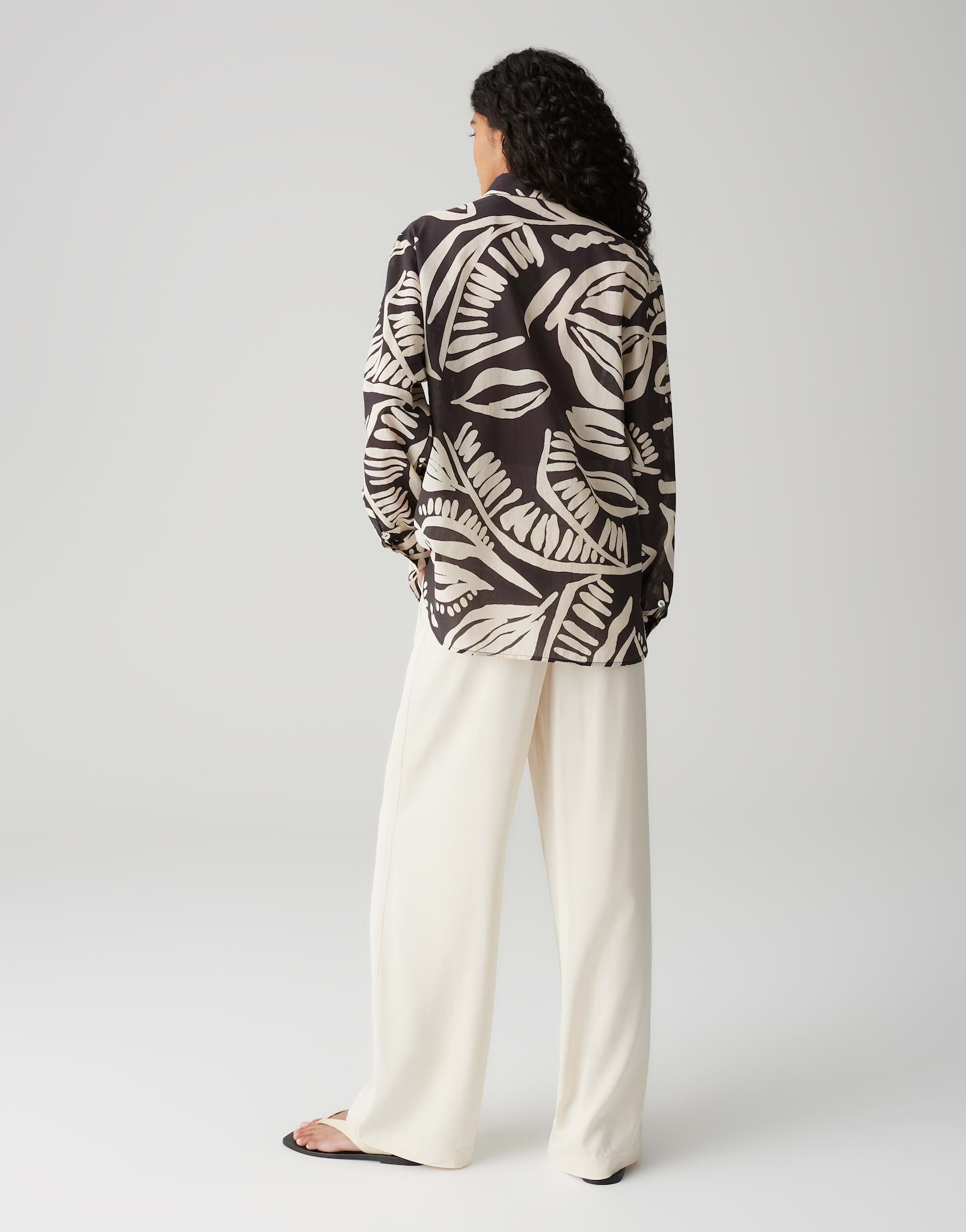 Opus - Regular Printbluse aus Baumwolle - Fumine