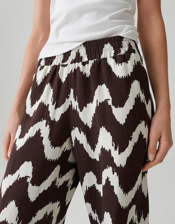 Opus - Wide Leg Pants - Malotta float