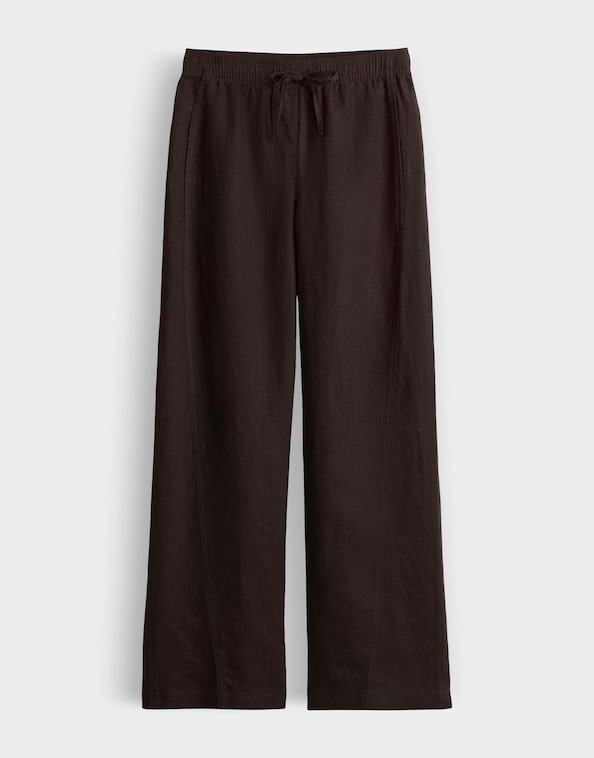 Opus - Wide Leg Pants aus reinem Leinen - Mileni Resort