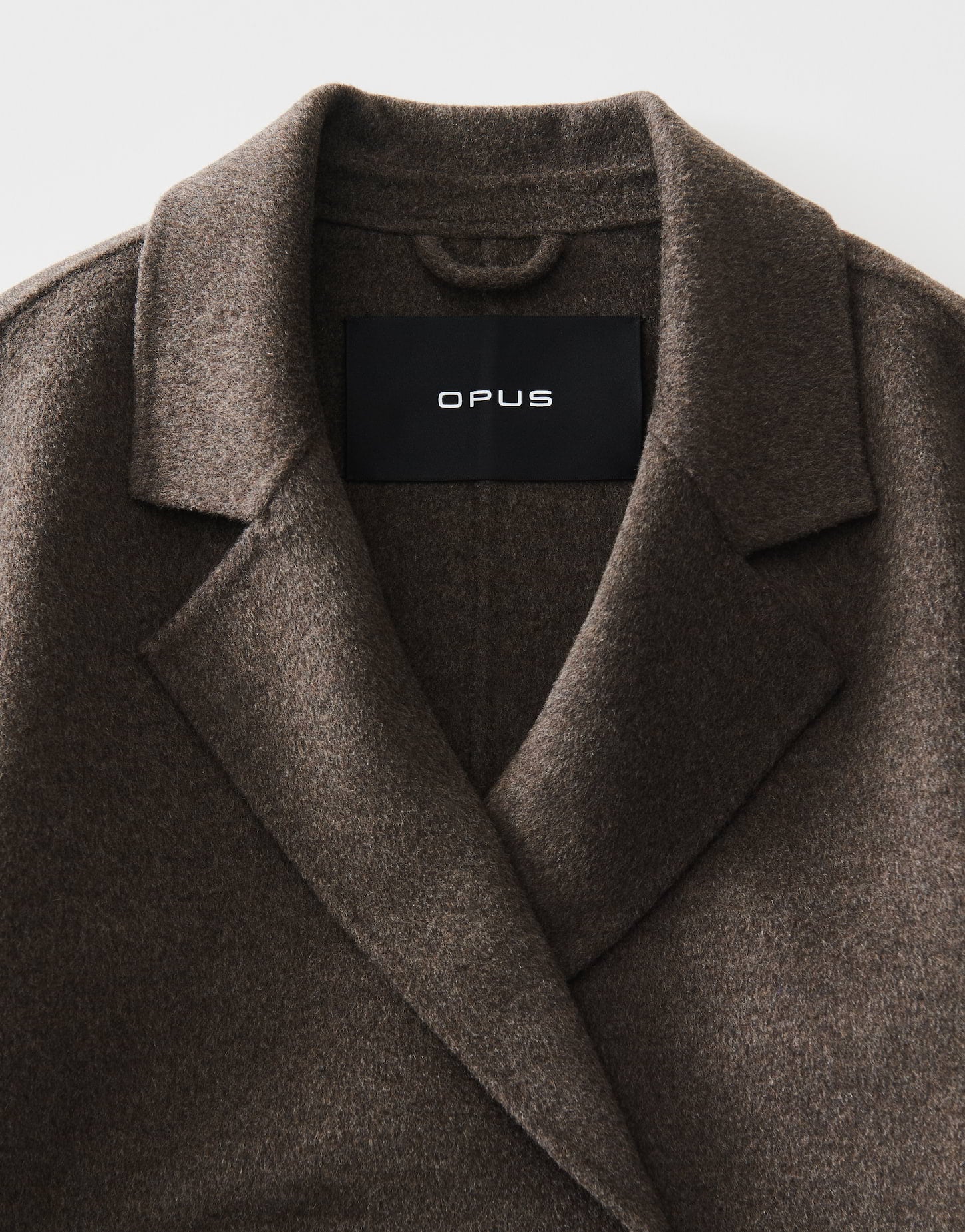 Opus - Leichter Doppelreiher Wollmantel - Havilda