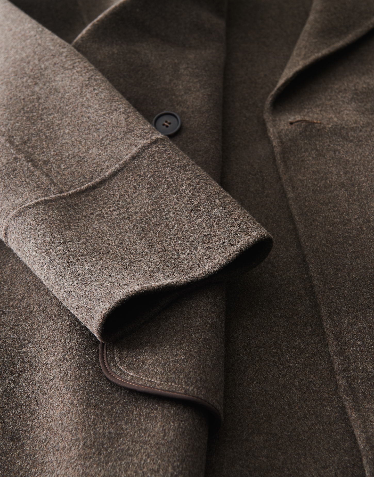 Opus - Leichter Doppelreiher Wollmantel - Havilda