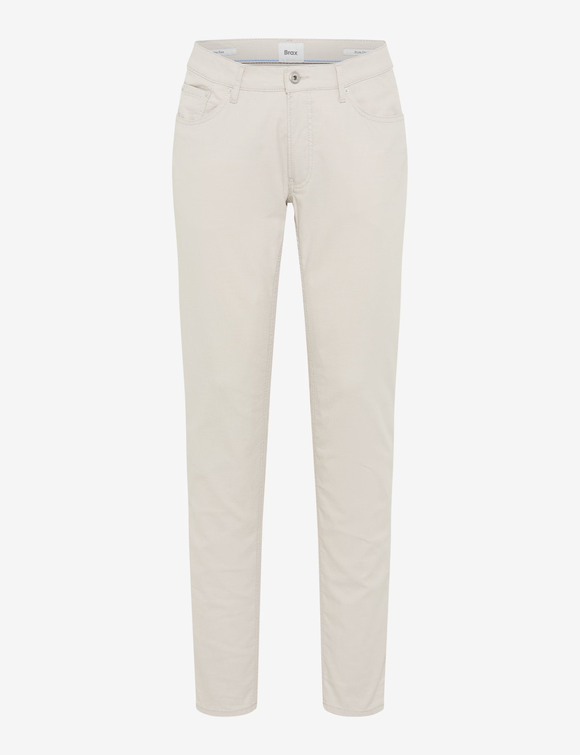 Brax - Leichte  Five Pocket Hose mit Struktur in Hellbeige - Chuck