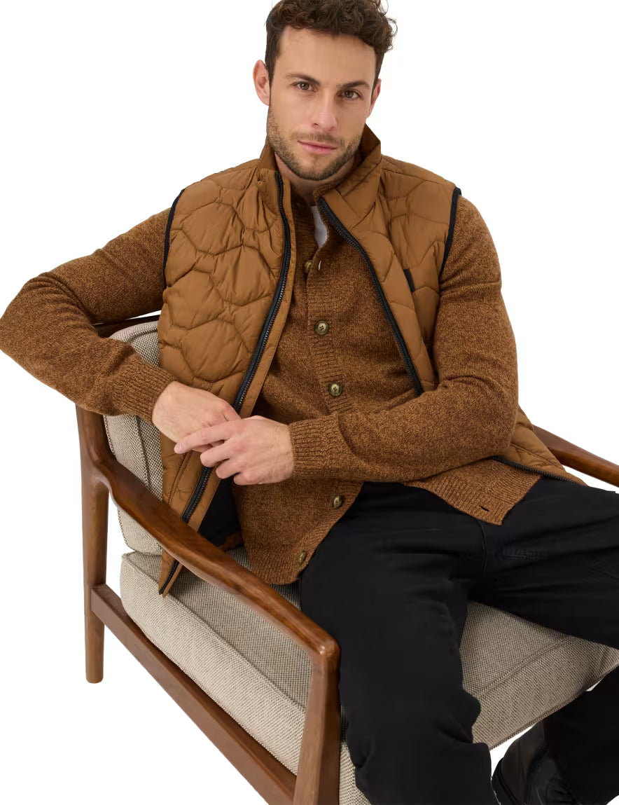 Brax - Lambswool Strickjacke im hochwertigen Wollmix - Jeff