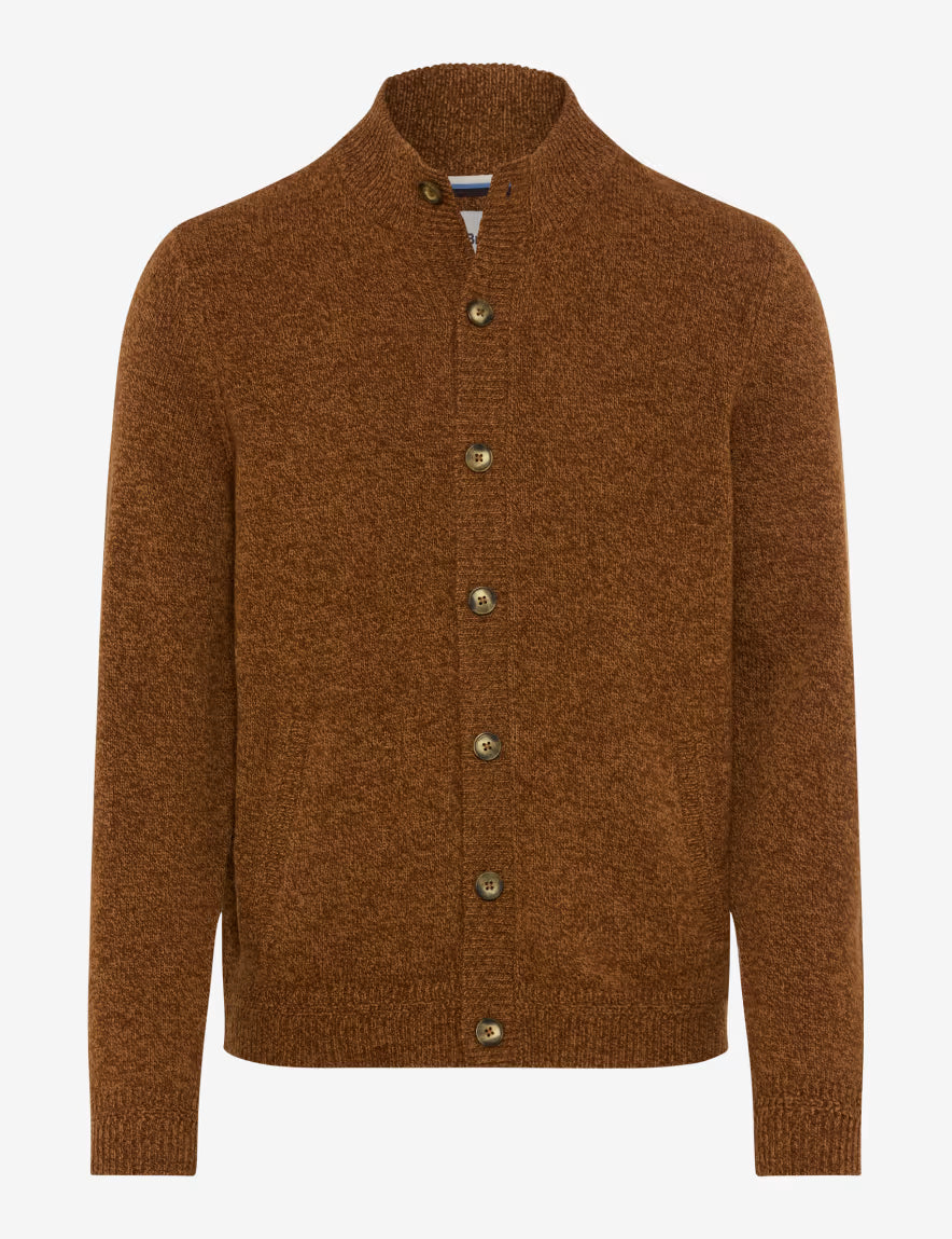 Brax - Lambswool Strickjacke im hochwertigen Wollmix - Jeff