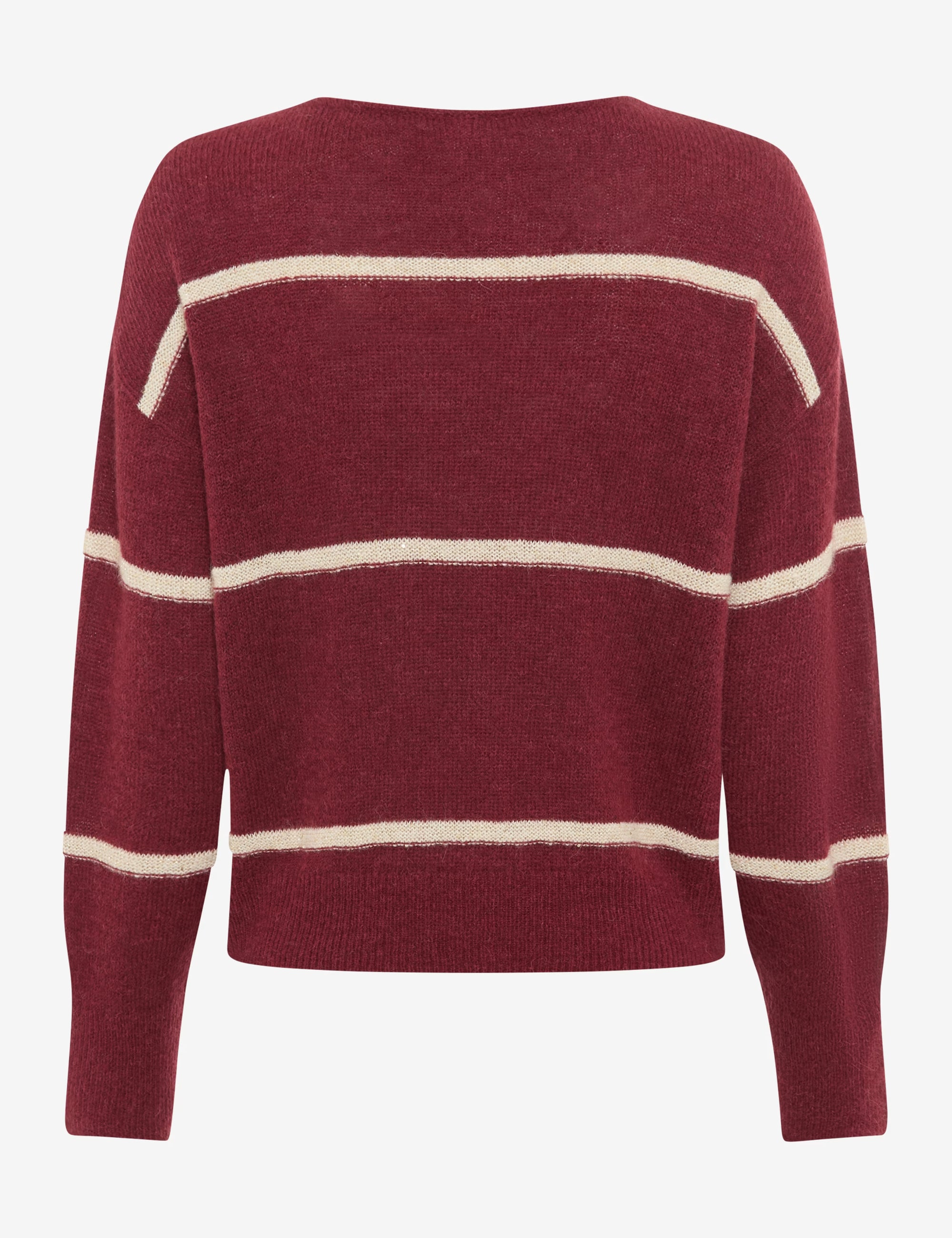 Brax - Strickpullover im Alpakawollmix mit Lurexstreifen - Lisa