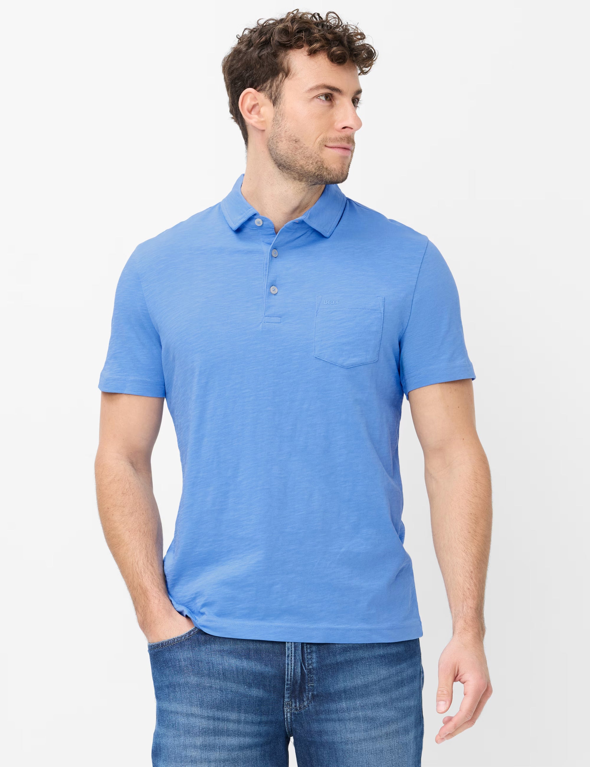 Brax - Poloshirt aus reiner Baumwolle - Pavo