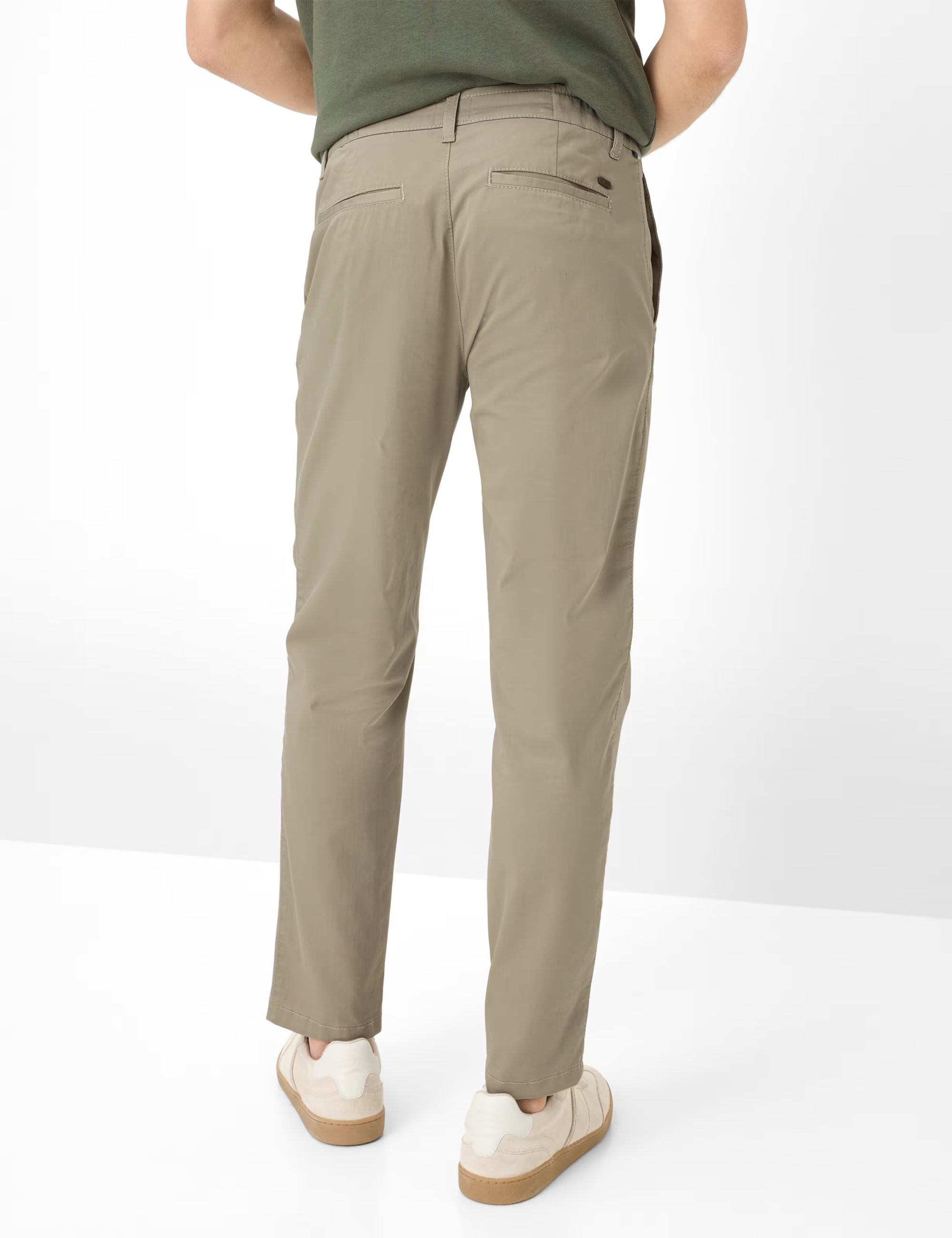Brax - Leichte Chino in Zartem Oliv - Phil
