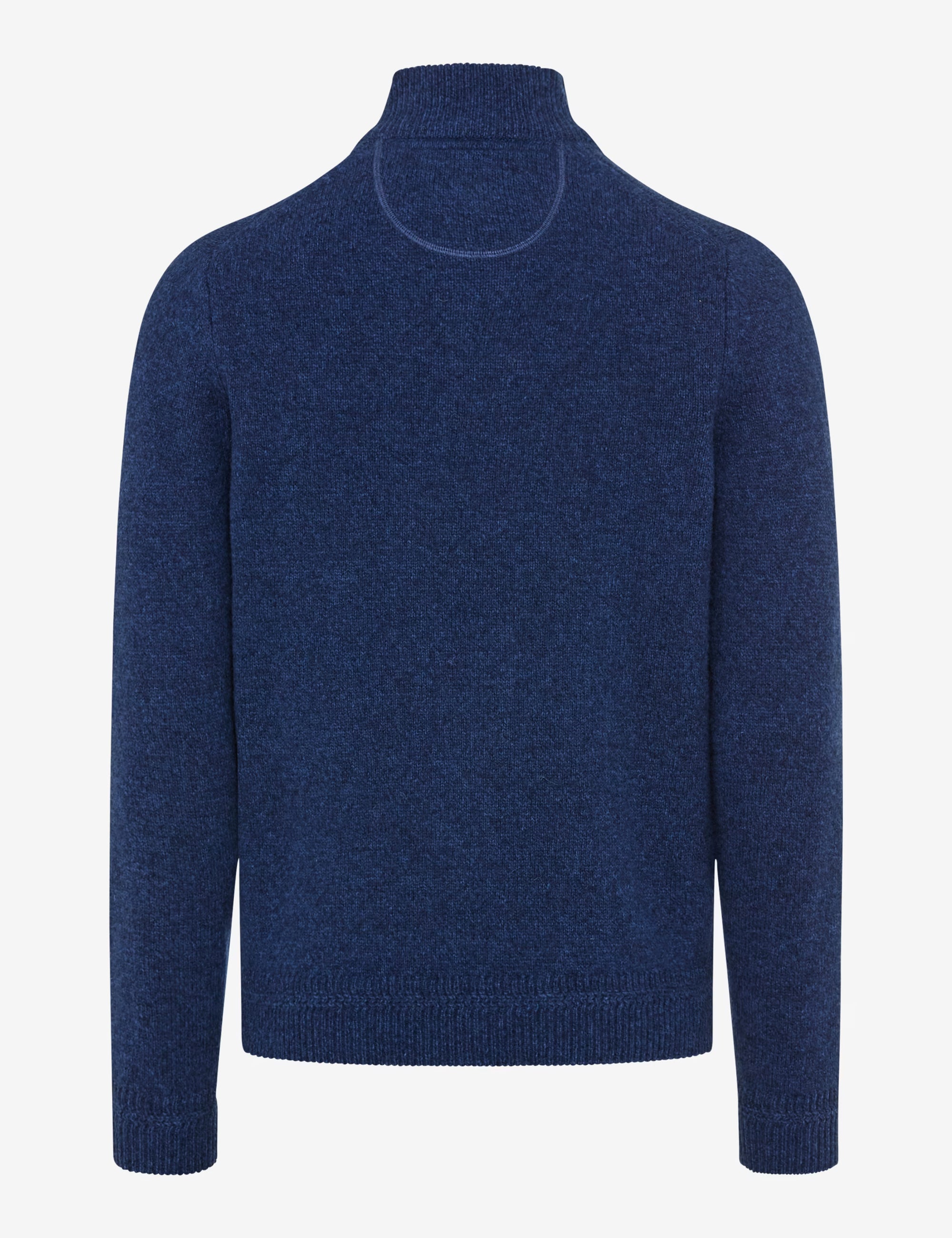 Brax - Lambswool-Strickpullover in blau aus hochwertigem Wollmix - Steffen