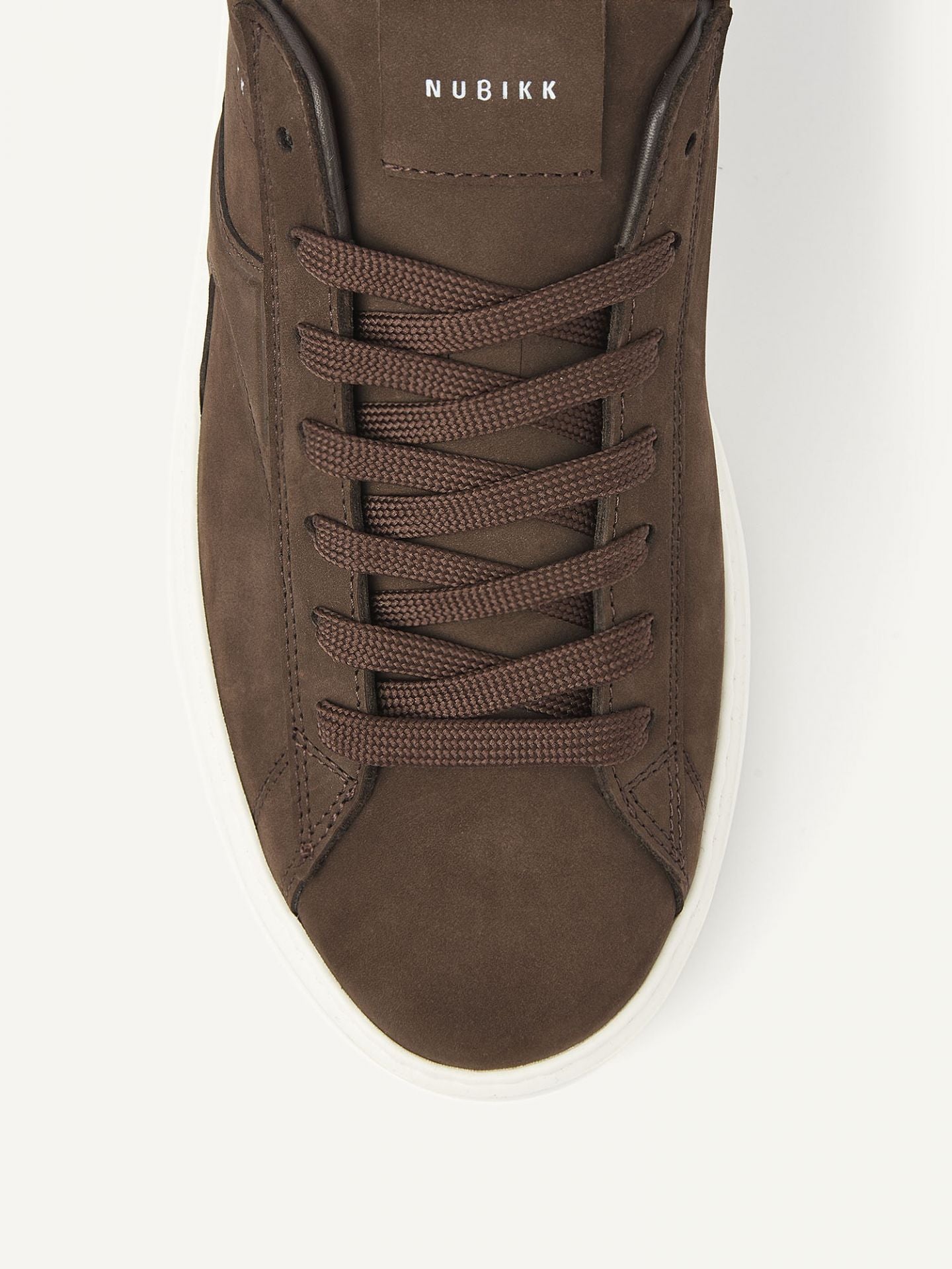 Nubikk - Stilvoller Sneaker in Dunkelbraun - Vick Cosmo