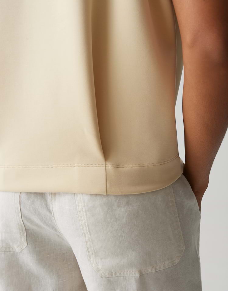 Opus - Sweattop mit Faltendetail - Goasis