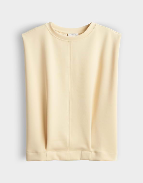 Opus - Sweattop mit Faltendetail - Goasis