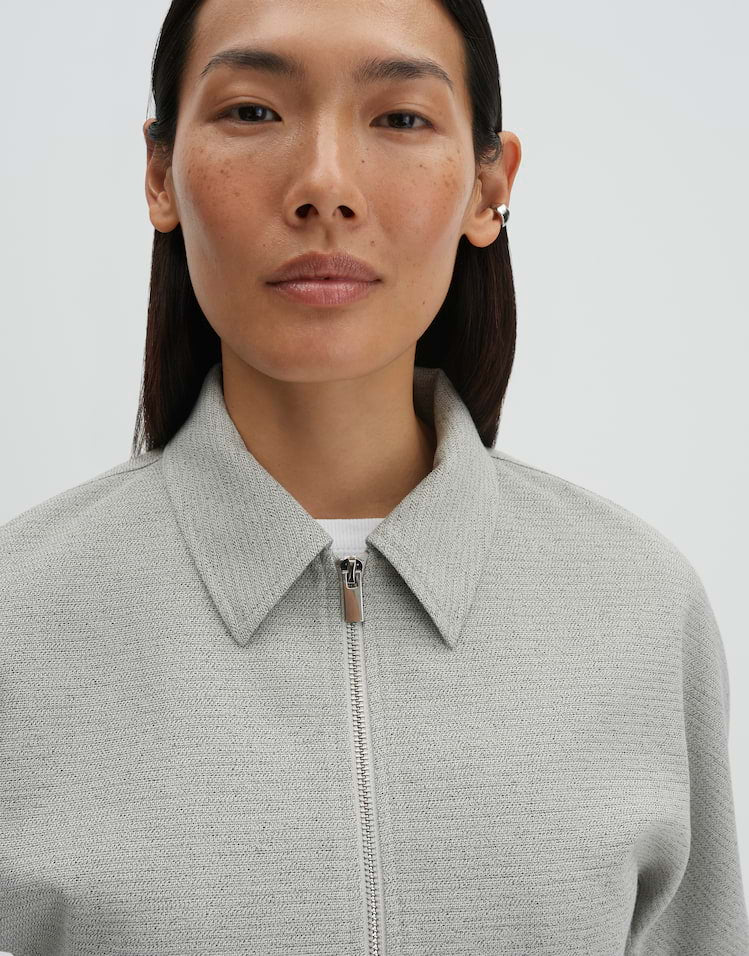 Someday - Blousonjacke in feiner Two-Tone Optik - Nayana