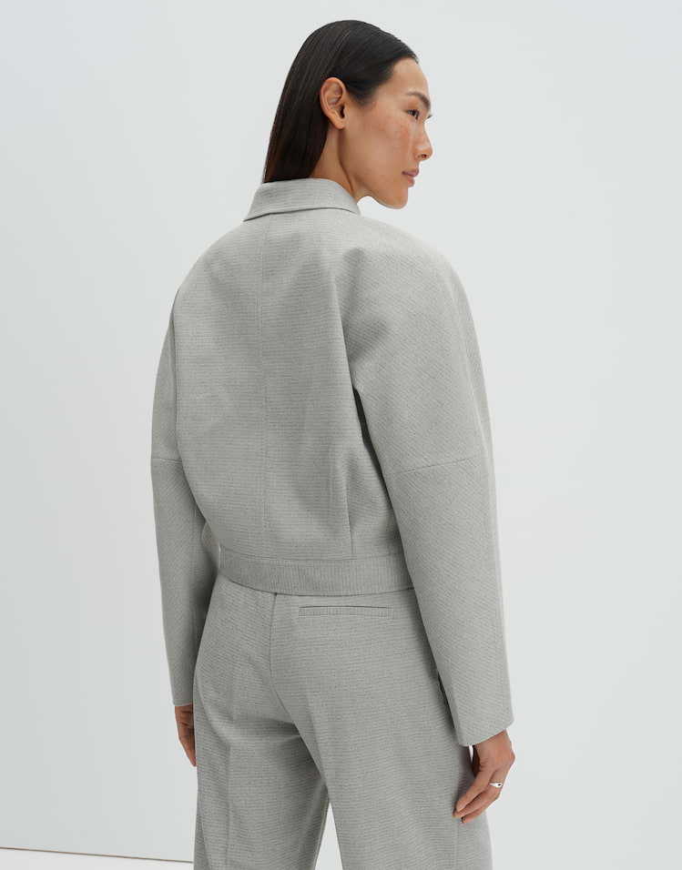 Someday - Blousonjacke in feiner Two-Tone Optik - Nayana