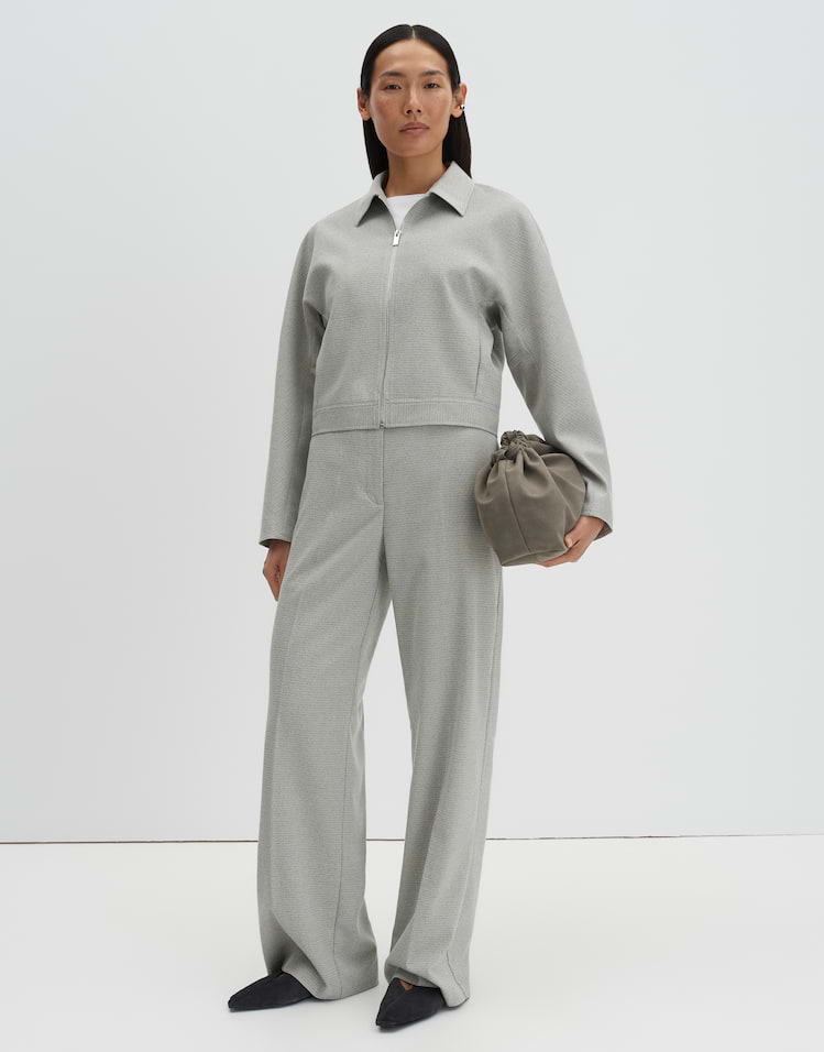 Someday - Blousonjacke in feiner Two-Tone Optik - Nayana