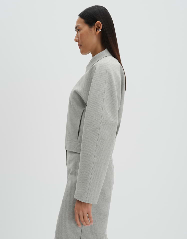 Someday - Blousonjacke in feiner Two-Tone Optik - Nayana