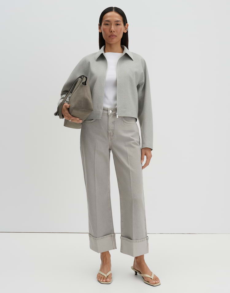 Someday - Blousonjacke in feiner Two-Tone Optik - Nayana