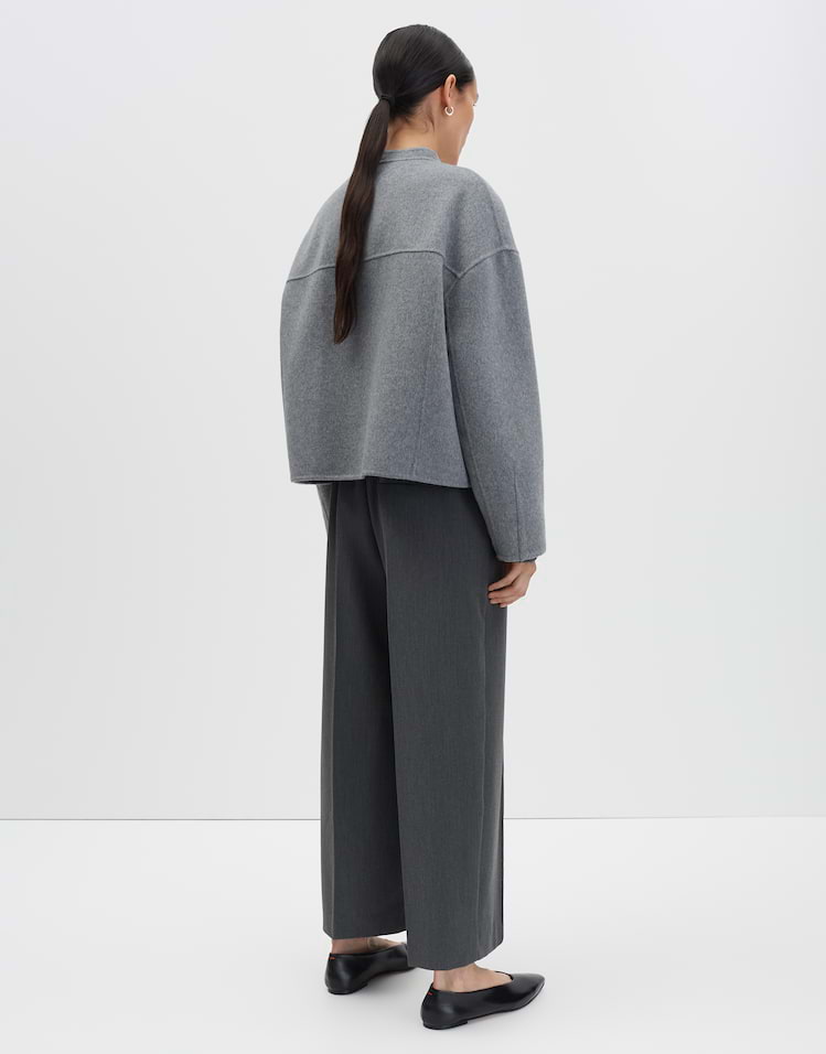 Someday - Zeitlose Blousonjacke in monochromer Optik - Noolia