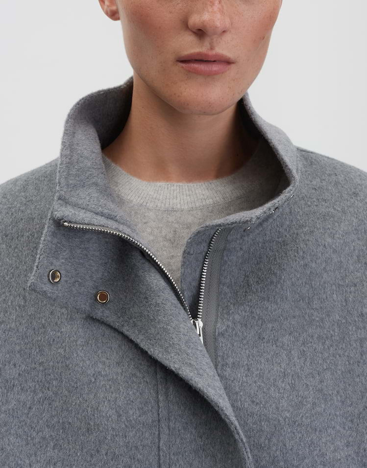 Someday - Kurzjacke aus hochwertigem Wolle Kaschmir Mix - Varah