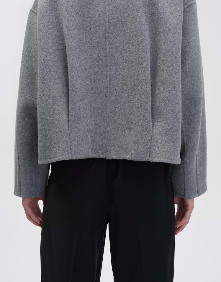 Someday - Kurzjacke aus hochwertigem Wolle Kaschmir Mix - Varah