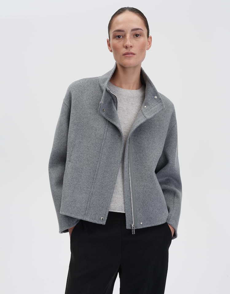 Someday - Kurzjacke aus hochwertigem Wolle Kaschmir Mix - Varah