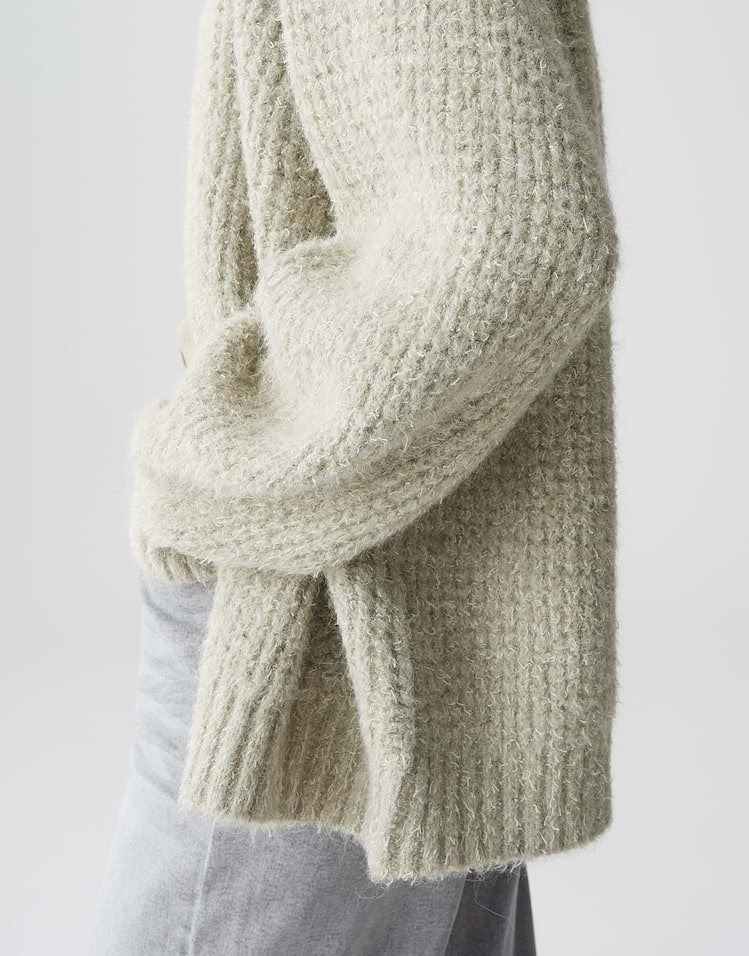 Opus - Loose Cardigan mit mehrfarbigem Effektgarn - Dornie