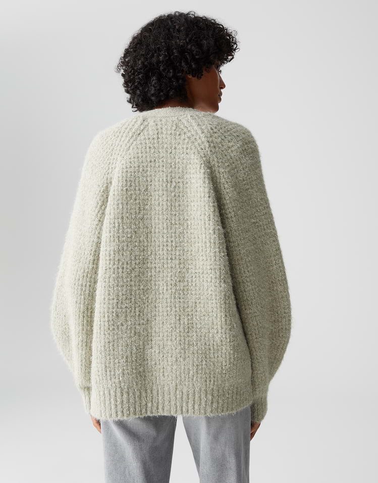 Opus - Loose Cardigan mit mehrfarbigem Effektgarn - Dornie