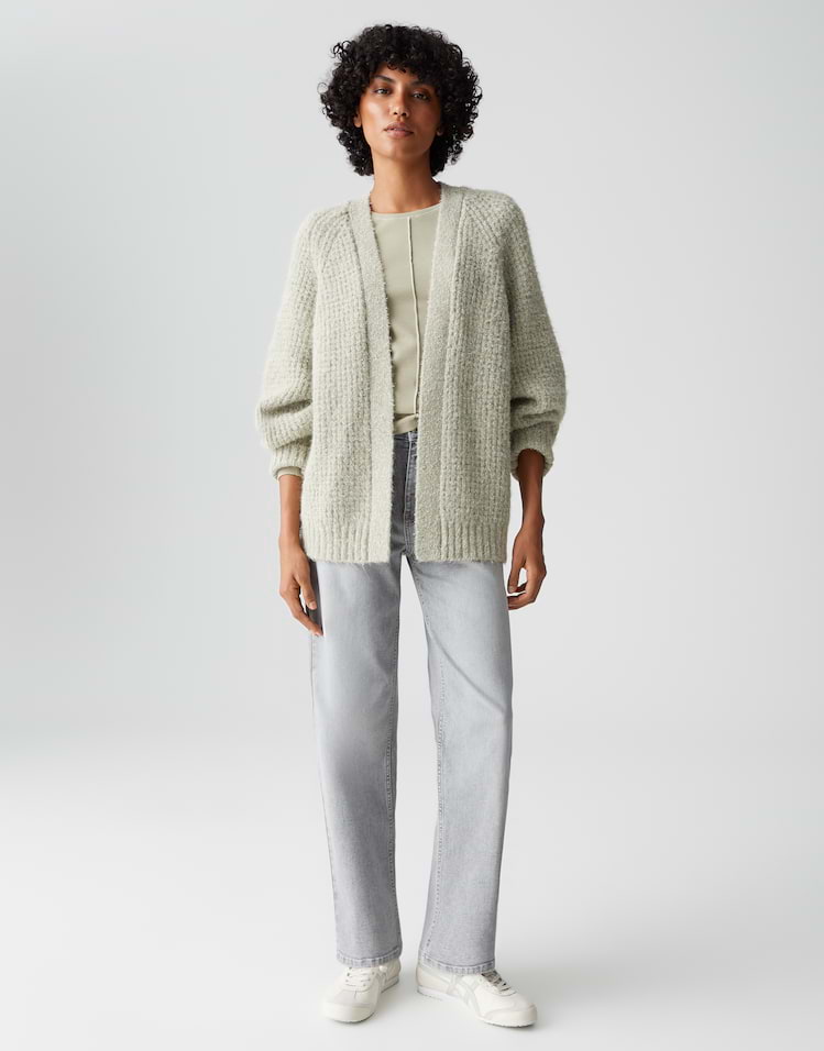 Opus - Loose Cardigan mit mehrfarbigem Effektgarn - Dornie