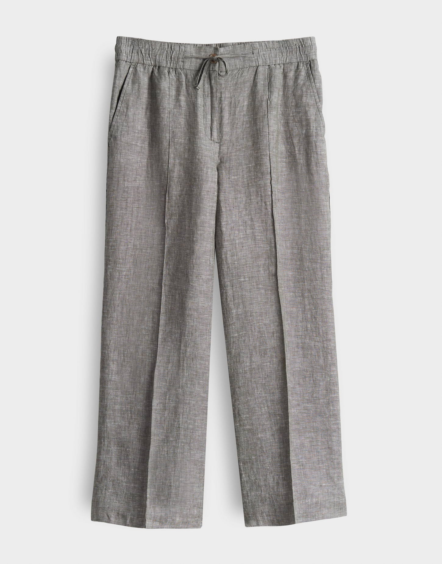 Opus - Relaxed City Pants aus reinem Leinen - Maikito