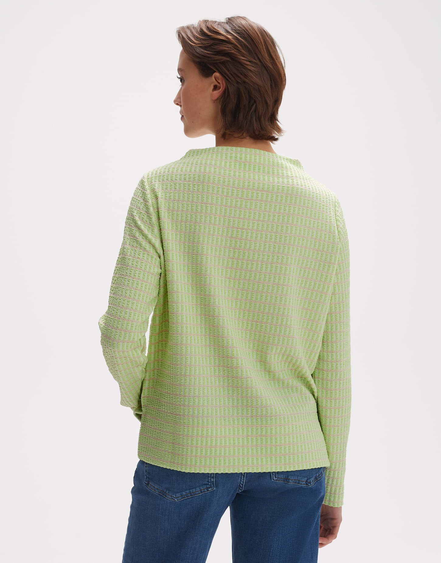 Opus -  Moderner Sweater mit Struktur - Gitech