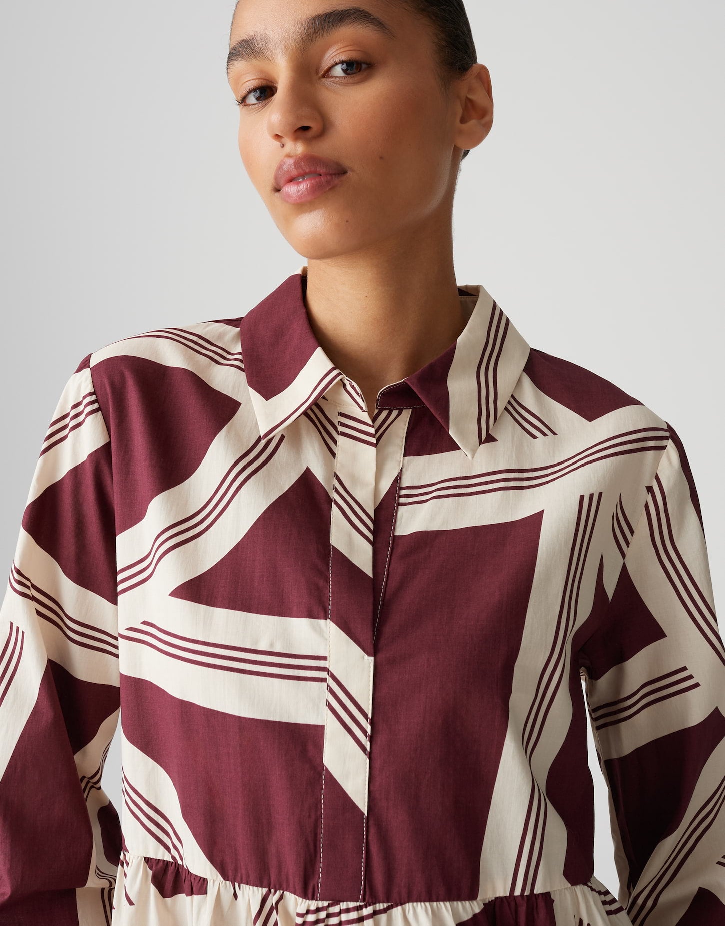 Opus - Printkleid aus nachhaltiger Baumwolle - Werano