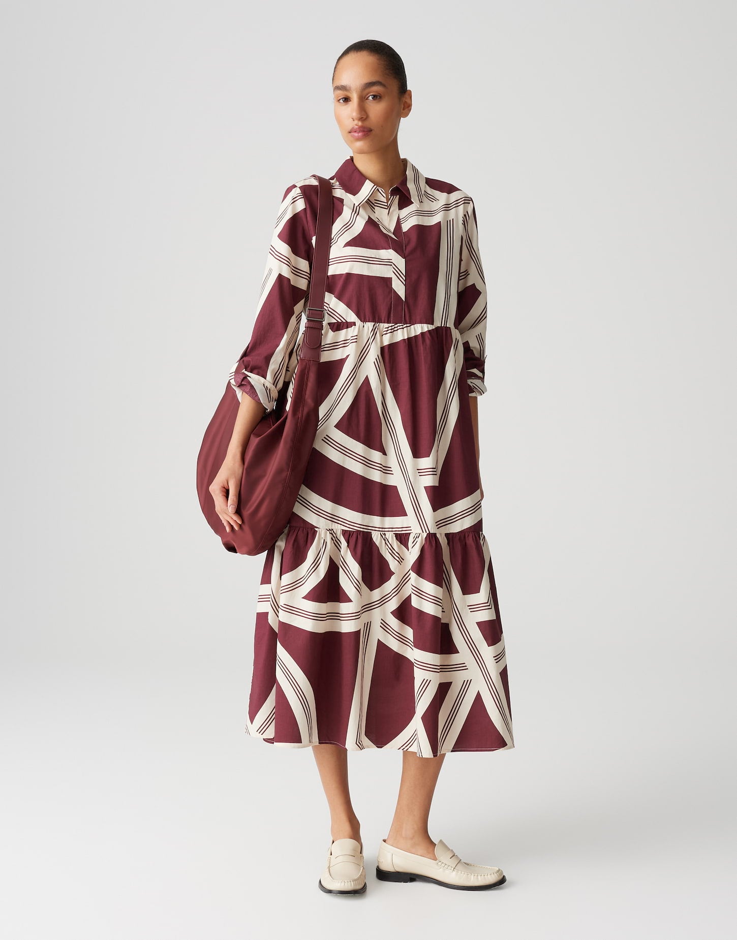 Opus - Printkleid aus nachhaltiger Baumwolle - Werano