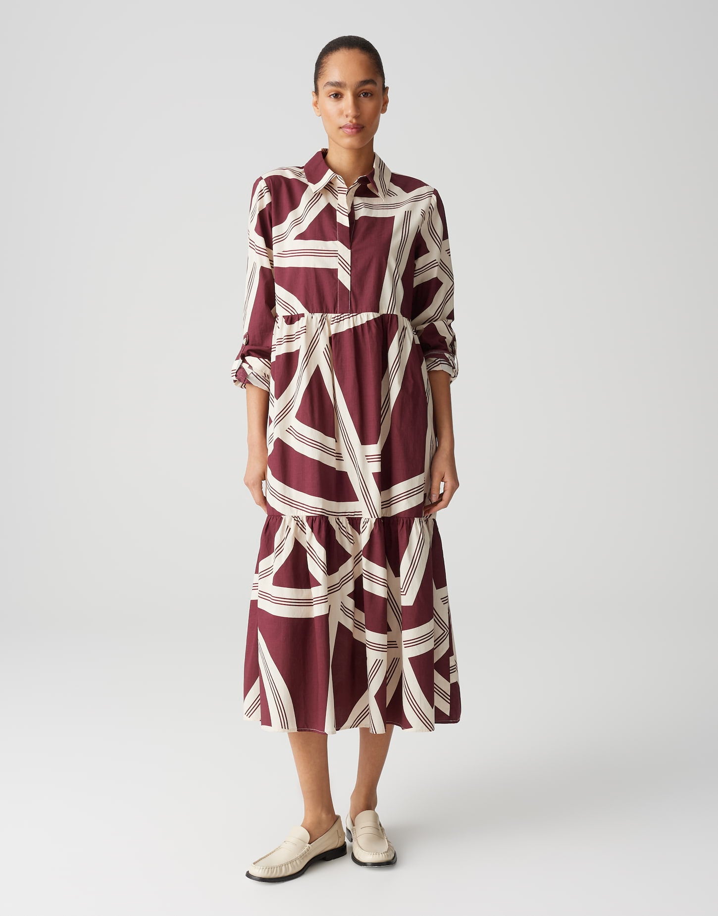 Opus - Printkleid aus nachhaltiger Baumwolle - Werano