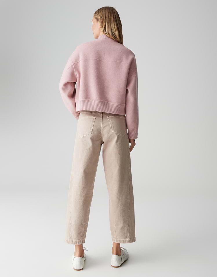 Opus - Regular Blousonjacke im Wollmix - Hiso