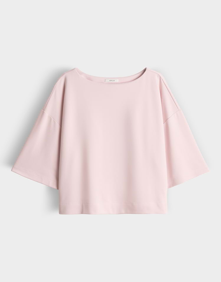 Opus - Boxy Jerseyshirt aus Viskose Mix - Syros