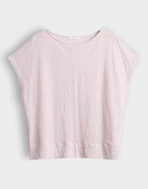 Opus - Sommerliches Jerseyshirt aus reinem Leinen - Sutol