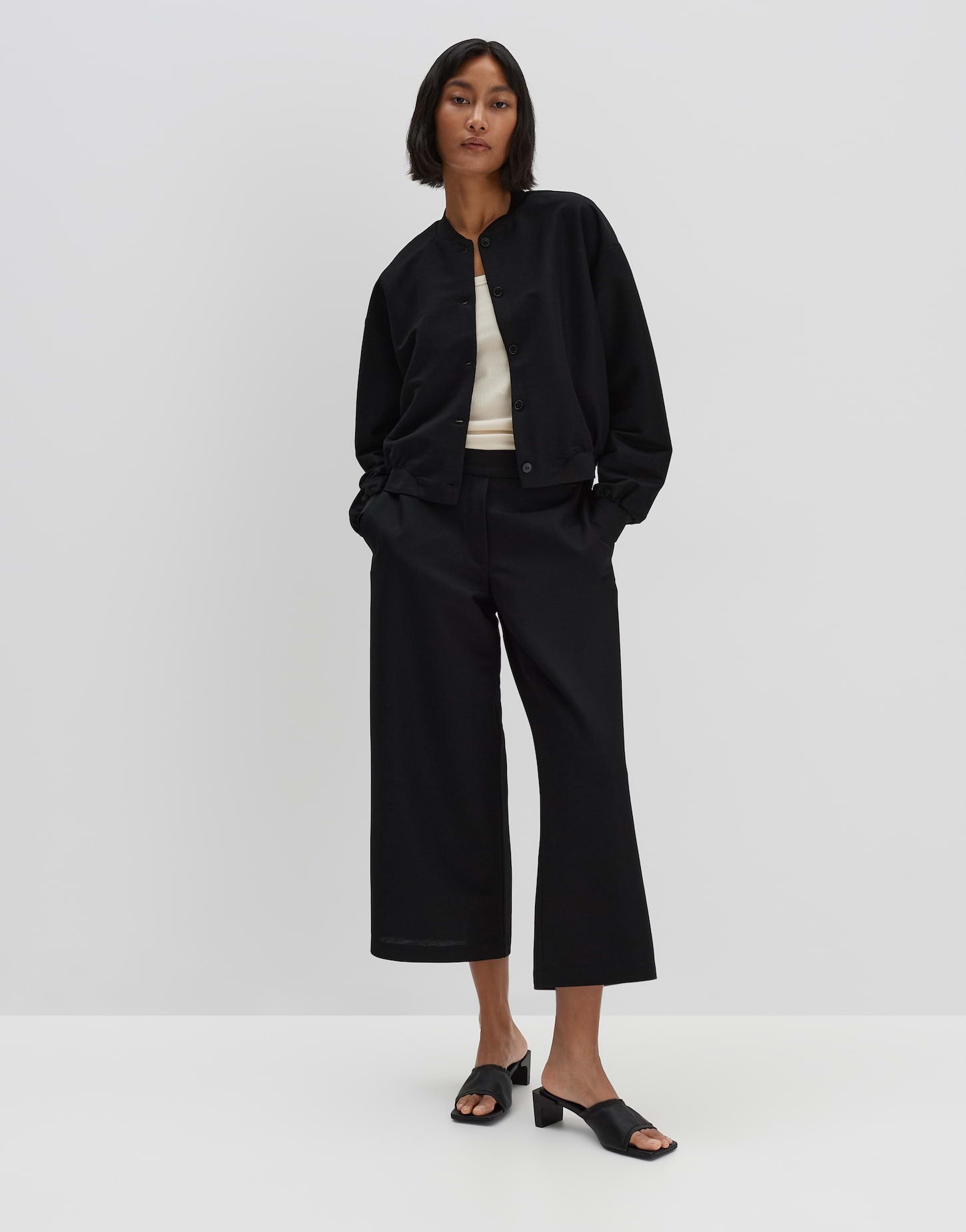 Someday - Eleganter Blouson zum Knöpfen - Narlie