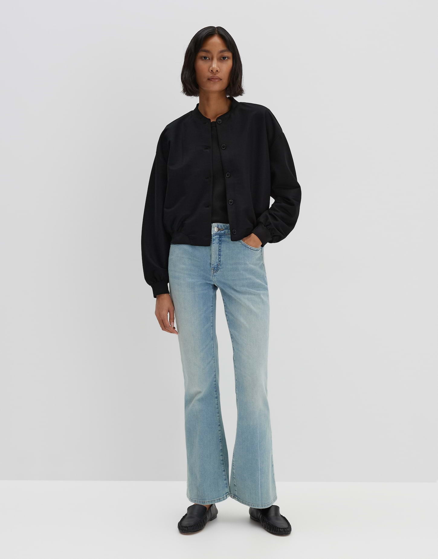 Someday - Eleganter Blouson zum Knöpfen - Narlie