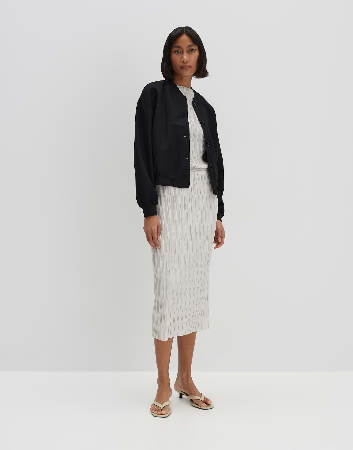 Someday - Eleganter Blouson zum Knöpfen - Narlie